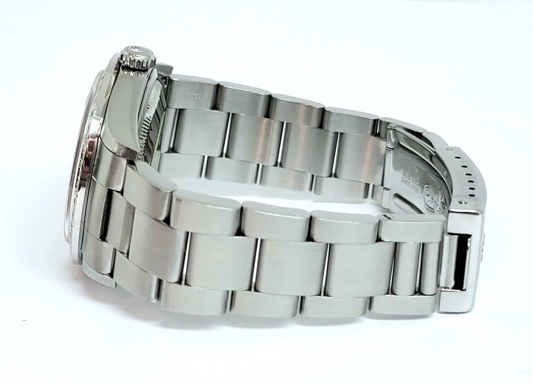 ROLEX DATEJUST Rose Roman Dial Automatic Watch w/DIAMOND BEZEL Ref.16200 c.2001 - 4