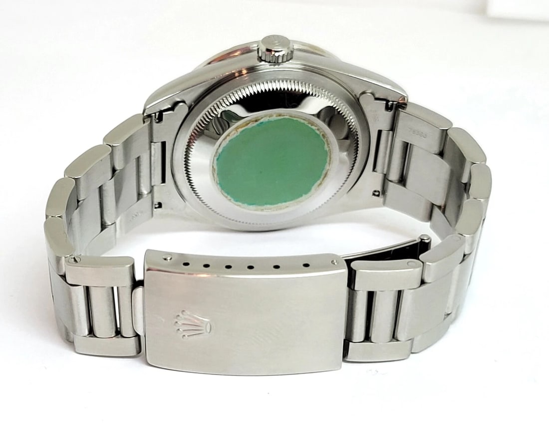 ROLEX DATEJUST Rose Roman Dial Automatic Watch w/DIAMOND BEZEL Ref.16200 c.2001 - 5