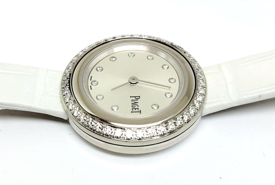Ladies 18k White Gold PIAGET Possession Watch Ref G0A43084 With Diamonds* EXLNT - 10