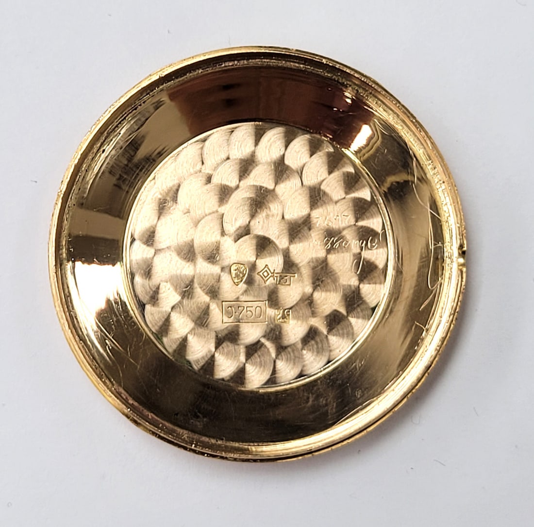 Vintage 18k Rose Gold JAEGER-LeCOULTRE Winding Watch c.1950s Cal P450/4C* EXLNT - 12