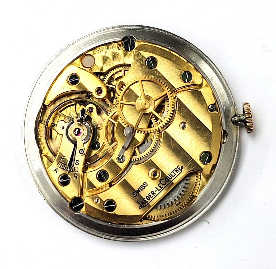 Vintage 18k Rose Gold JAEGER-LeCOULTRE Winding Watch c.1950s Cal P450/4C* EXLNT - 13