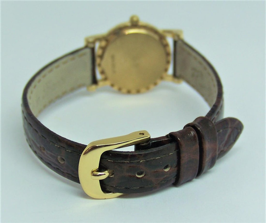 Solid 18k Ladies AUSTERN & PAUL Watch with 1 Ct VS Diamonds* EXLNT - 4