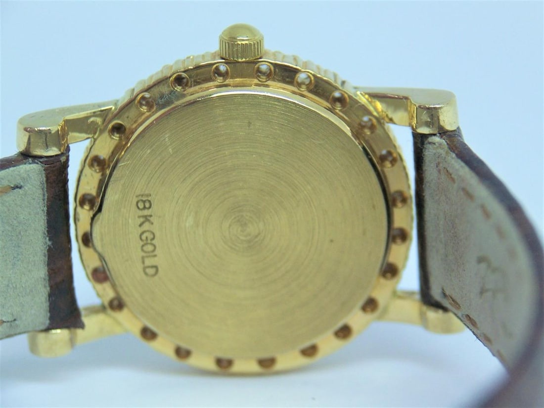 Solid 18k Ladies AUSTERN & PAUL Watch with 1 Ct VS Diamonds* EXLNT - 7