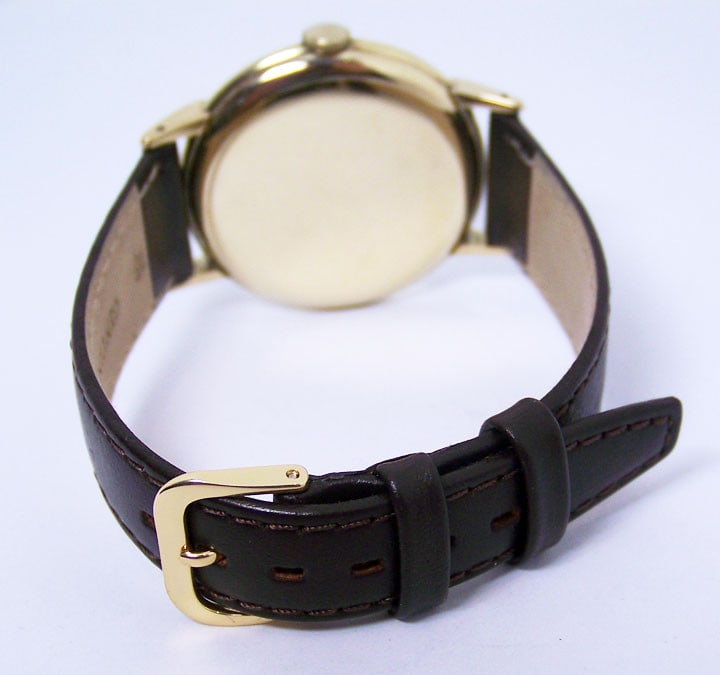 Solid Mens 14k LONGINES Winding Watch c.1947 Cal.23M Ref 5723* EXLNT Condition - 4