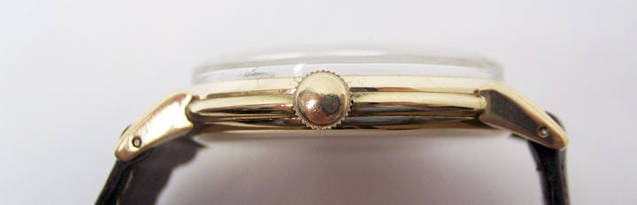 Solid Mens 14k LONGINES Winding Watch c.1947 Cal.23M Ref 5723* EXLNT Condition - 7