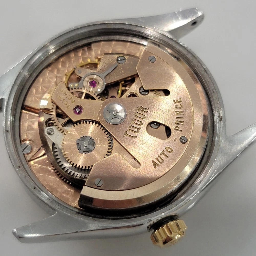 Tudor Oyster Prince Ref 7808 14k SS 34mm Mens 1940s Vintage Automatic RA646 - 12