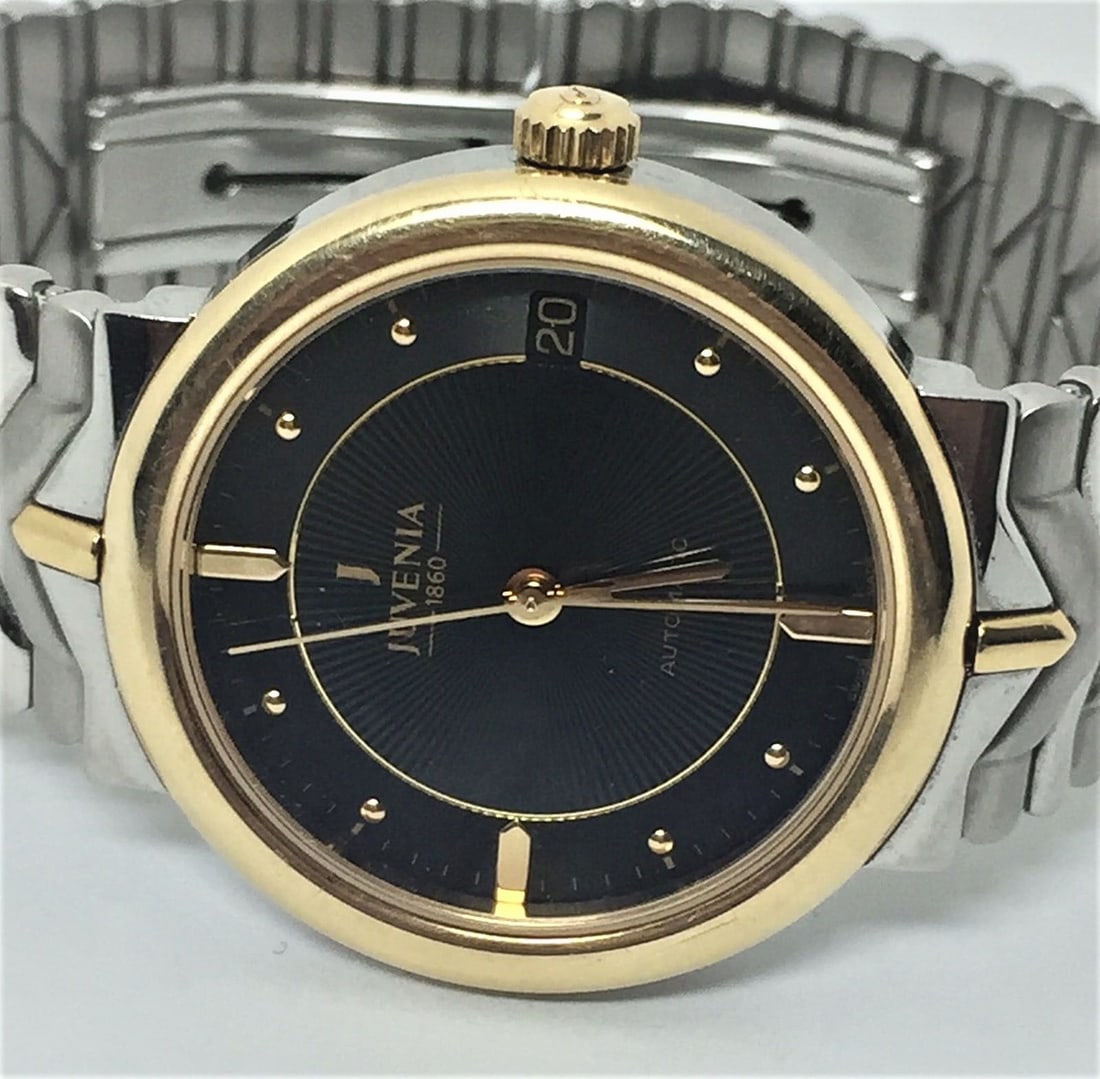 New Men's 18k & S/Steel JUVENIA Automatic Watch Ref 9631 - 2