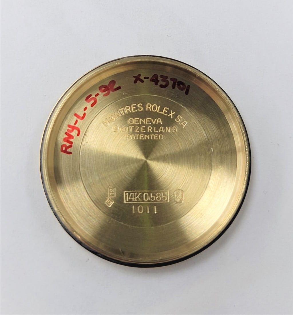 Vintage 14k ROLEX Oyster Perpetual Chronometer Automatic Watch c.1960 Ref.1011 - 16