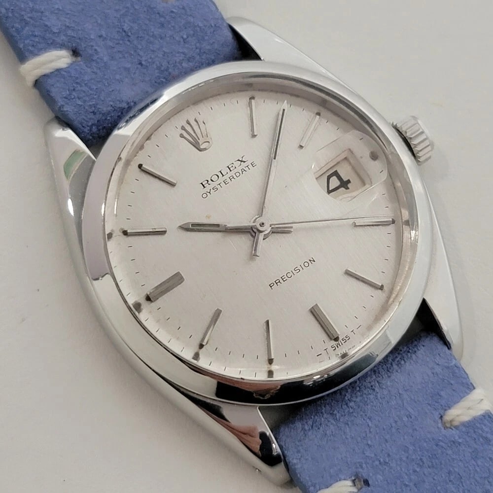 Rolex Oysterdate Precision Ref 6694 34mm Mens Manual Wind 1960s Vintage RA544 (1 of 13)