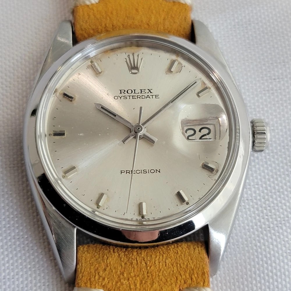 Rolex Oysterdate Precision Ref 6694 1960s 34mm Mens Vintage Manual Wind RA670B (1 of 13)