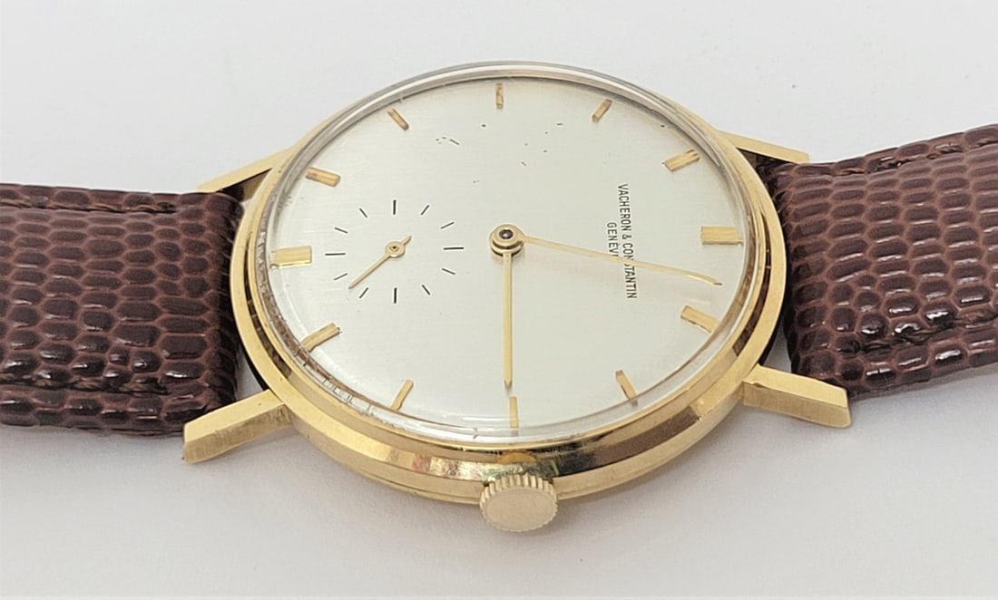 Vintage 18k VACHERON CONSATNTIN Winding Watch c.1950s Cal K453/BDW* EXLNT* RARE - 11