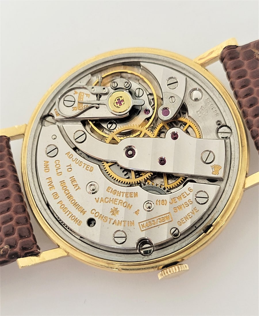 Vintage 18k VACHERON CONSATNTIN Winding Watch c.1950s Cal K453/BDW* EXLNT* RARE - 14