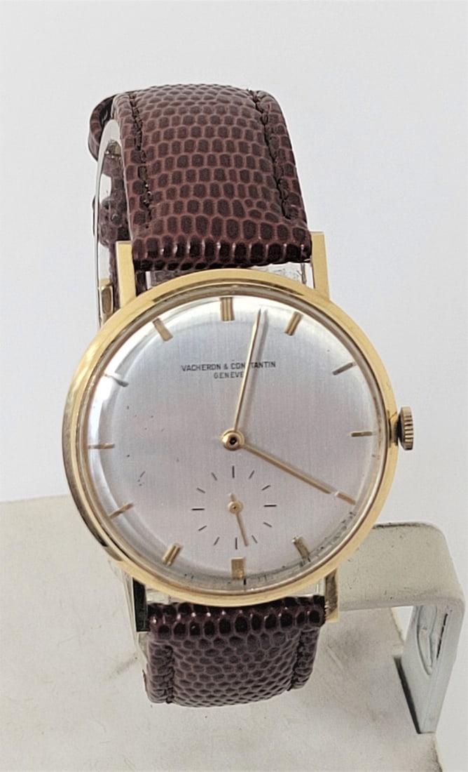 Vintage 18k VACHERON CONSATNTIN Winding Watch c.1950s Cal K453/BDW* EXLNT* RARE: Vintage 18k Gold VACHERON CONSATNTIN Winding Watch c.1948 Cal K453/BDW * EXLNT* SERVICED* RARE ​ Great present for yourself or someone you love as well as for vintage collectors or enthusiasts!