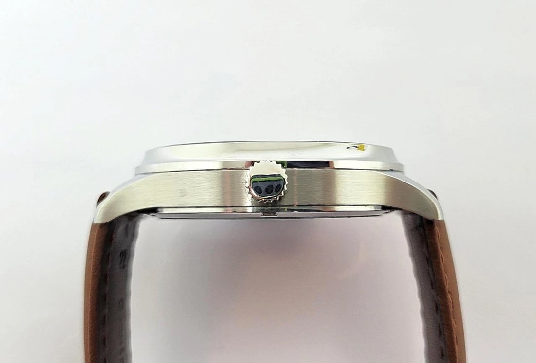 Mens S/Steel High Grade HAMILTON Winding Watch Cal 917 Re-Cased* Rose/Black DIAL - 5