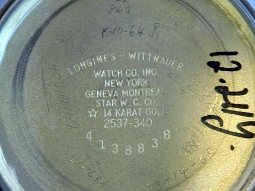 Solid Gold 14k LONGINES GRAND PRIZE Automatic Watch 1960s Cal.340 EXLNT SERVICED - 15