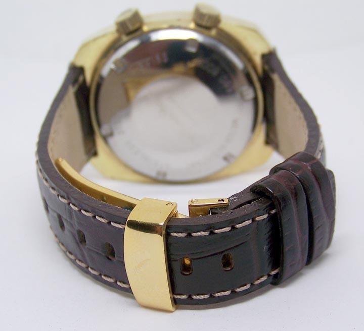 Swiss LUCIEN PICCARD Automatic ALARM Mens DAY DATE Watch* EXLNT* SERVICED* RARE - 16