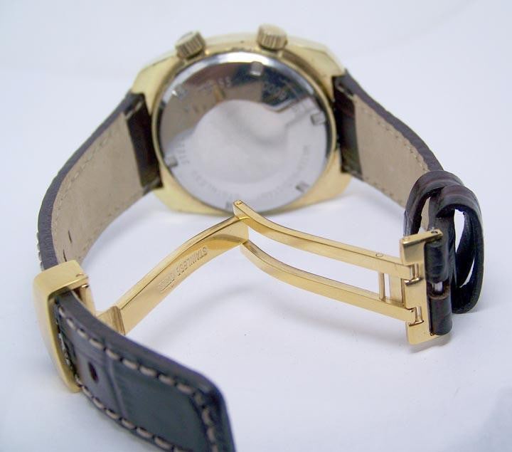 Swiss LUCIEN PICCARD Automatic ALARM Mens DAY DATE Watch* EXLNT* SERVICED* RARE - 7