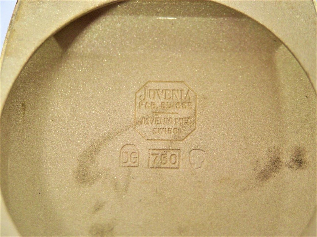 Solid 18K Gold Unisex JUVENIA MACHO 25J AUTOMATIC Watch Ref 11681* EXLNT - 11