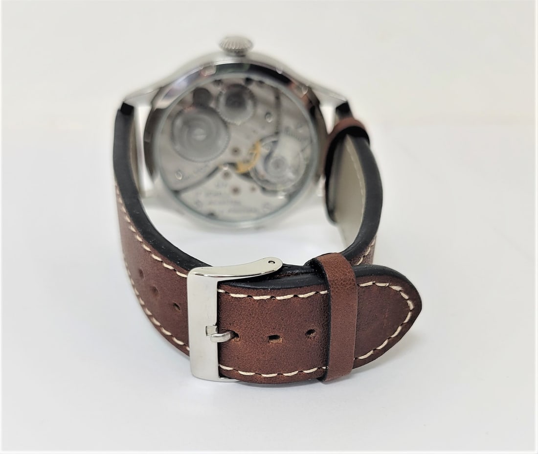 Mens High Grade HAMILTON Winding Watch Cal 917 Re-Cased* Chocolate Dial* EXLNT - 6