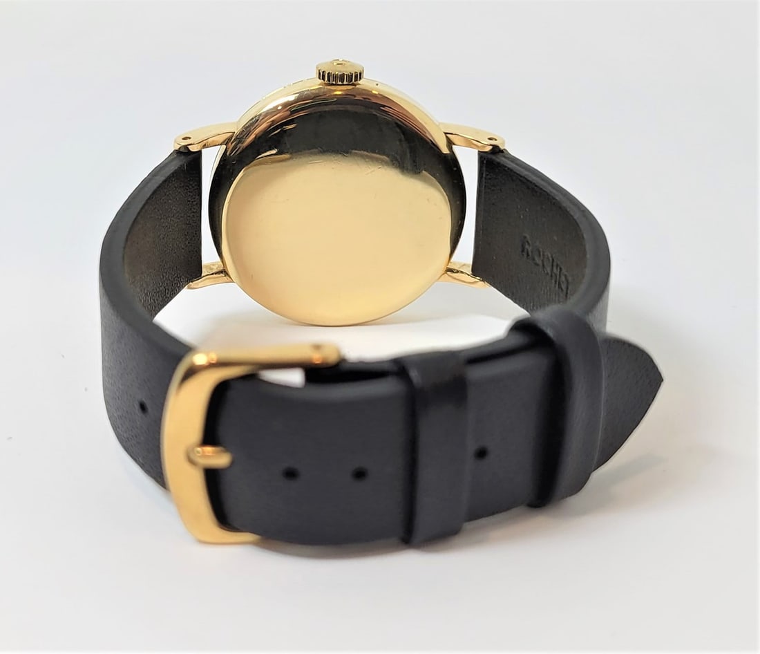 Vintage Solid 18k Gold OMEGA 17J Winding Watch c.1945 Cal.30T2RG CHRONOMETER - 4