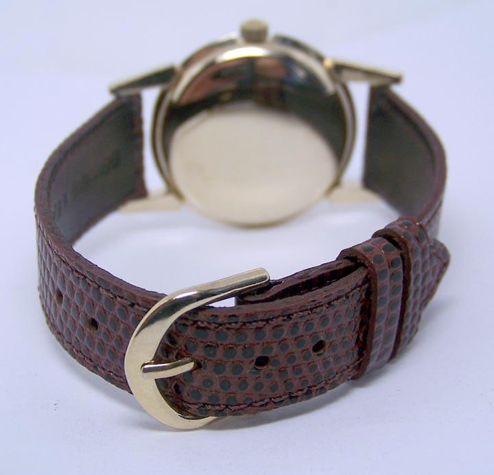 Solid 14k LONGINES Automatic Watch 2164-2 1960s Cal.19A* EXLNT SERVICED* RARE - 8