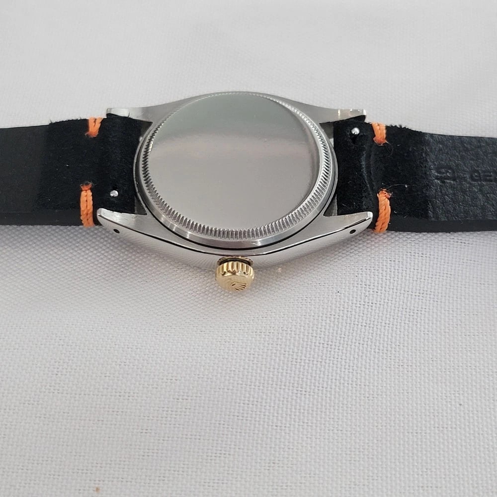 Rolex Oyster Perpetual 6581 34mm Mens 14k SS Rare 1960s Vintage Automatic RA665B - 10