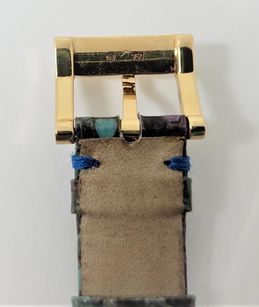 Solid 18k Yellow Gold BULGARI Ladies Quartz Watch AT26 GL* EXLNT - 10