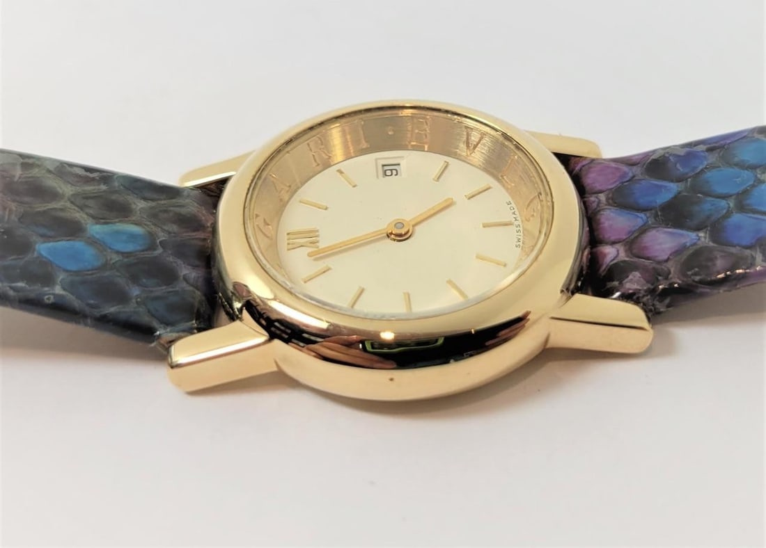Solid 18k Yellow Gold BULGARI Ladies Quartz Watch AT26 GL* EXLNT - 11