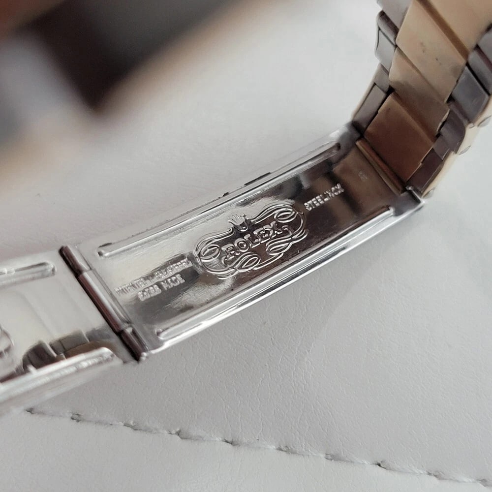 Rolex Oyster Perpetual 1002 34mm Mens 14k SS Automatic 1960s All Original RA570 - 8