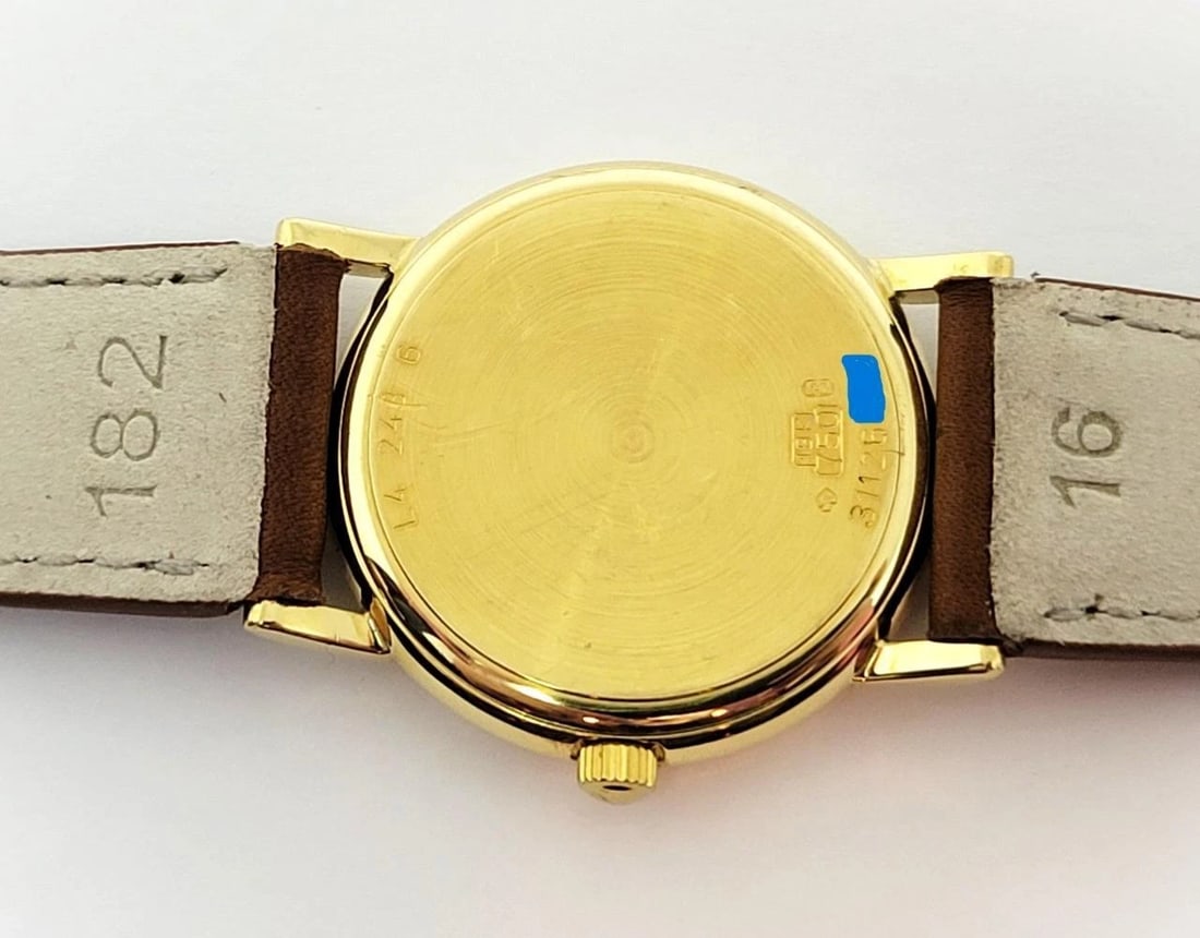 Solid 18k Ladies LONGINES Quartz Watch L4 243 6 with Date* EXLNT - 9