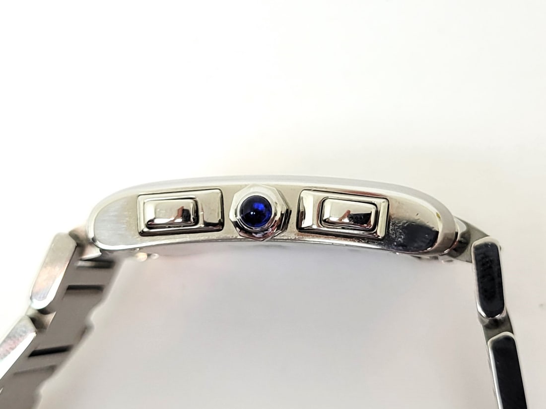 S/Steel CARTIER TANK/Francaise Chronoflex Chronograph Watch 2303* EXLNT SERVICED - 6