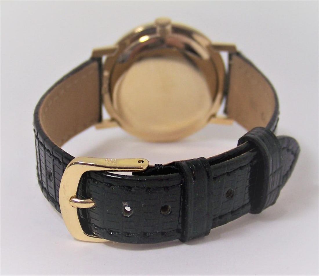 Vintage 14k JAEGER-LeCOULTRE Winding Watch* 1960s Cal 818/2* EXLNT SERVICED - 4