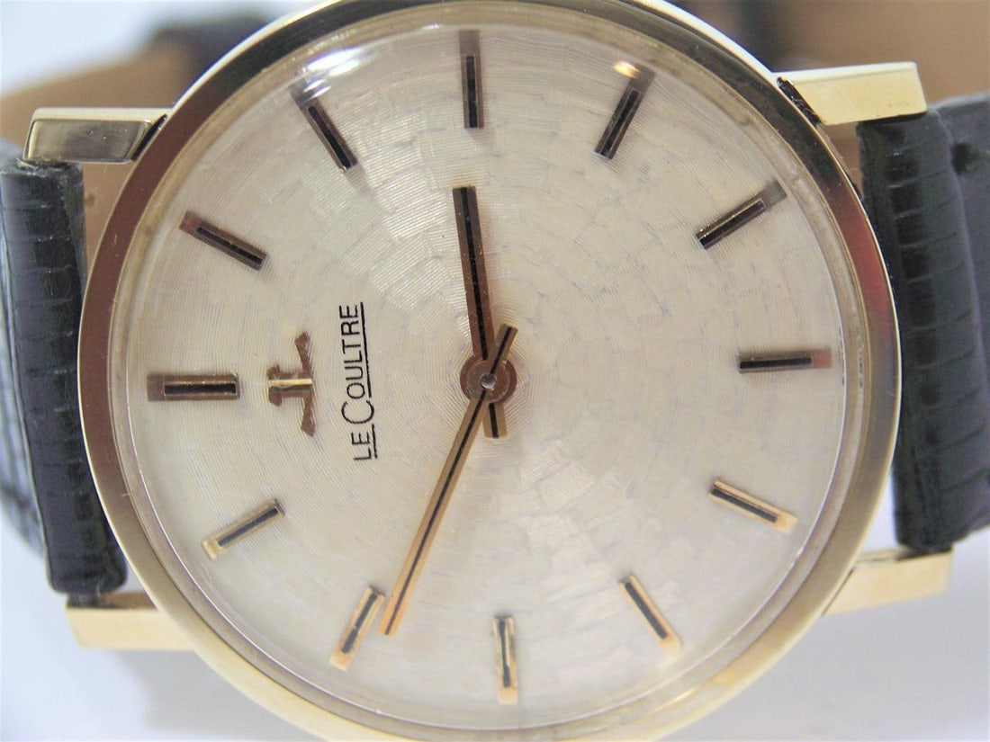 Vintage 14k JAEGER-LeCOULTRE Winding Watch* 1960s Cal 818/2* EXLNT SERVICED - 6