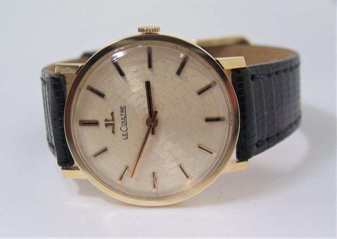 Vintage 14k JAEGER-LeCOULTRE Winding Watch* 1960s Cal 818/2* EXLNT SERVICED - 7