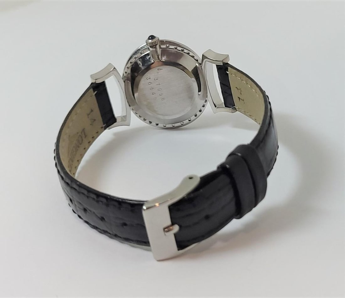 Solid 18k White Gold Ladies BAUME & MERCIER Watch Factory Set Diamonds 36646* EXLNT - 4