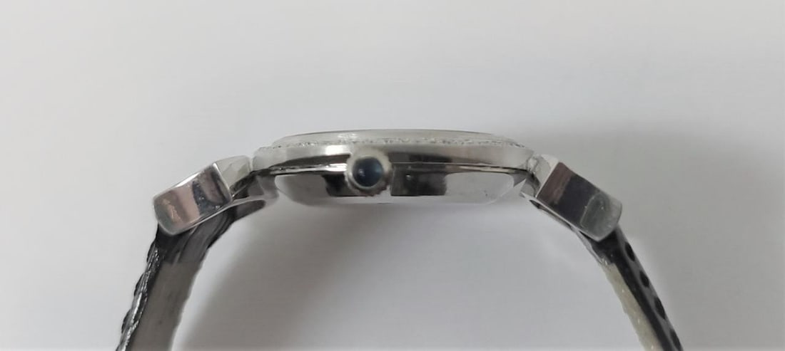 Solid 18k White Gold Ladies BAUME & MERCIER Watch Factory Set Diamonds 36646* EXLNT - 6