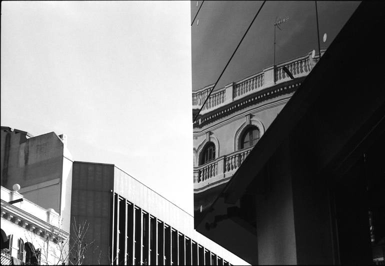 Edition 2/10 - Reflection, Barcelona, Spain 2016 - Silver Gelatin: Title: Edition 2/10 - Reflection, Barcelona, Spain 2016 - Silver Gelatin Description: Title: Edition 2/10 - Reflection, Barcelona, Spain 2016 - Silver Gelatin Photograph Artist: Paul Cooklin Origin: U