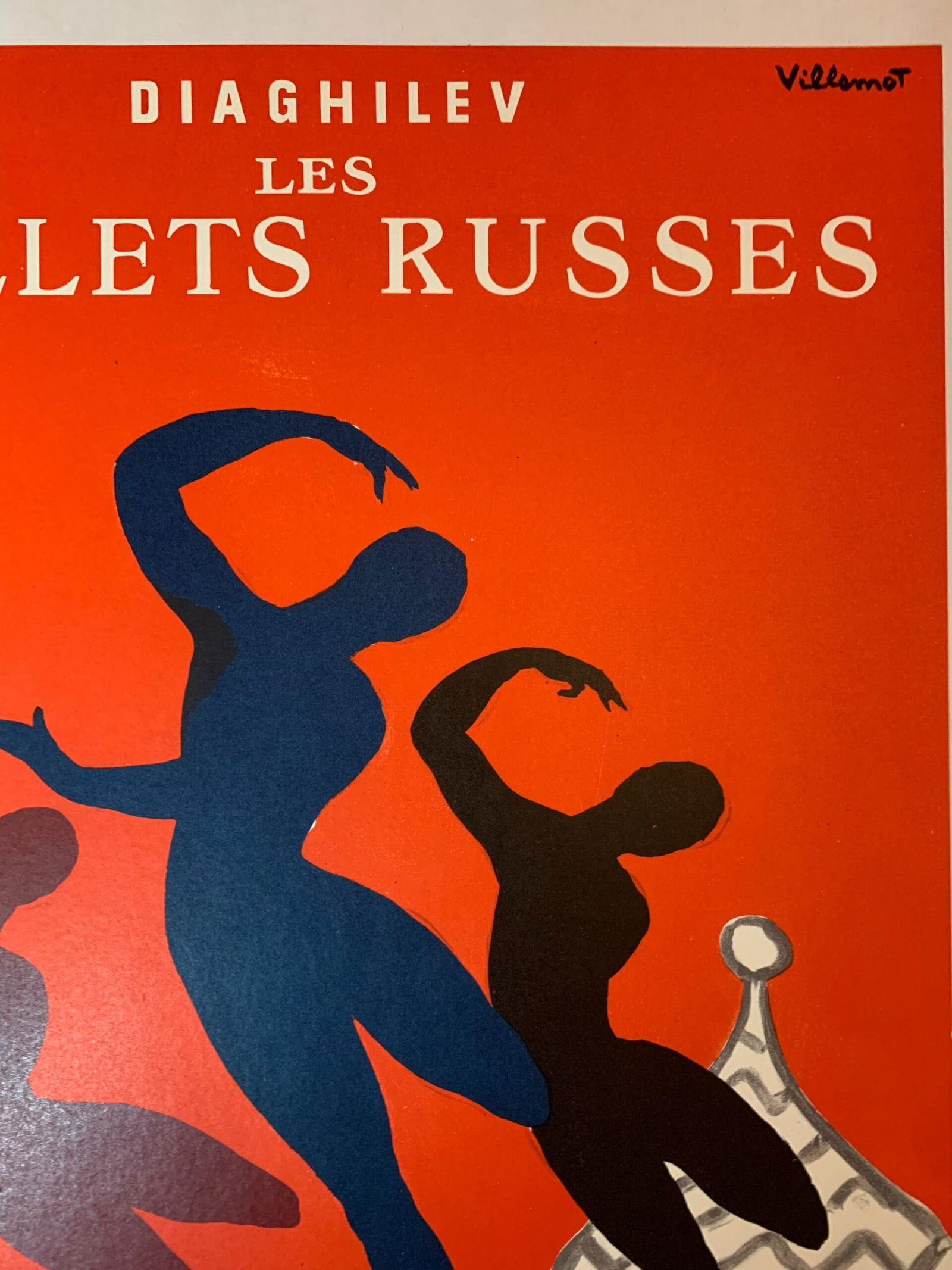 Diaghilev les Ballets Russes - Art by Villemot (1980) 15.75x22 US Advertising Poster LB - 3