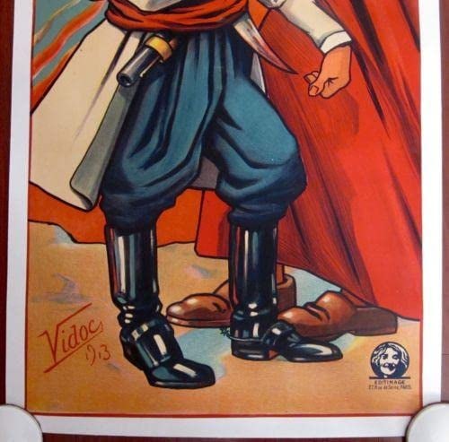 Old Europe & Montenegro (1913) French WWI Poster LB - 5