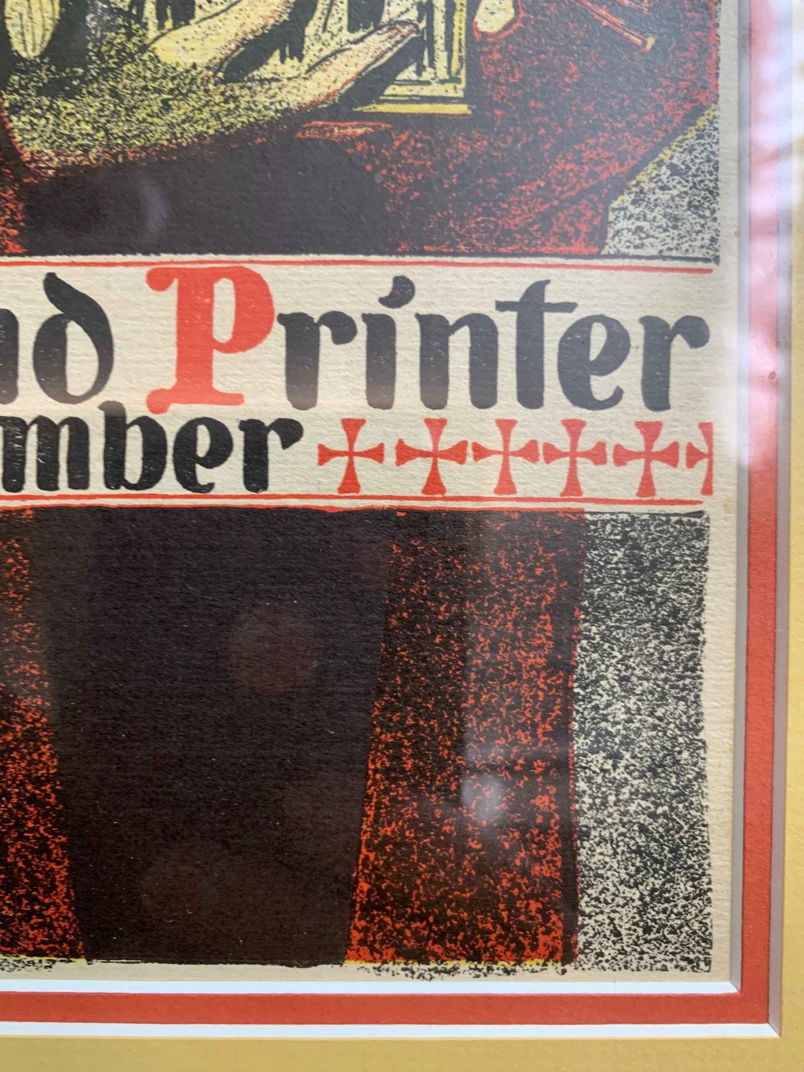 Inland Printer - Art by Leyendecker (1897) US Framed Magazine Cover - 4