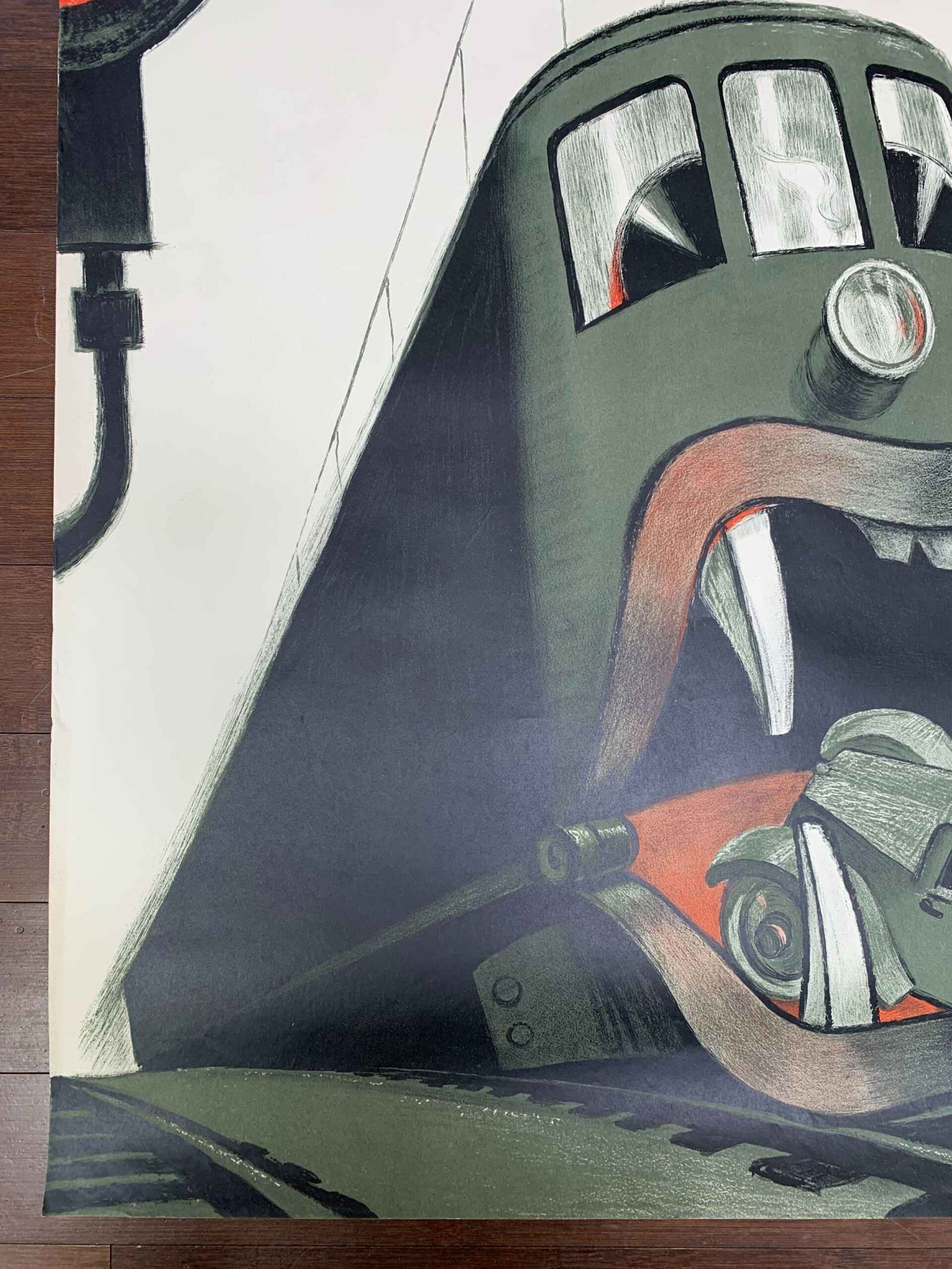 Halt! SBB Gesetz Nein Hugo Laubi (1943) 35x51 German WWII Poster - 5