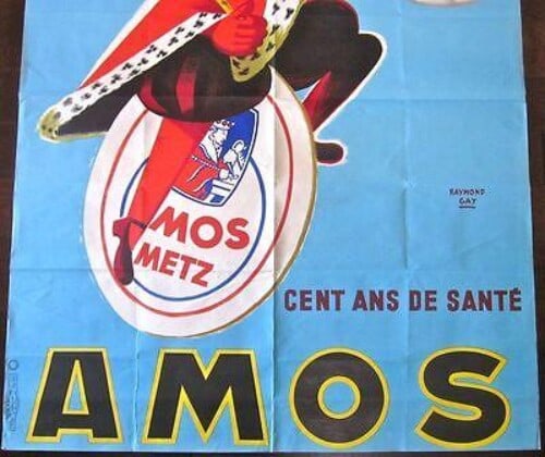 Amos Brewery - Art By Raymond Gay (1935) 45x60.5 French Advertising Poster - 3
