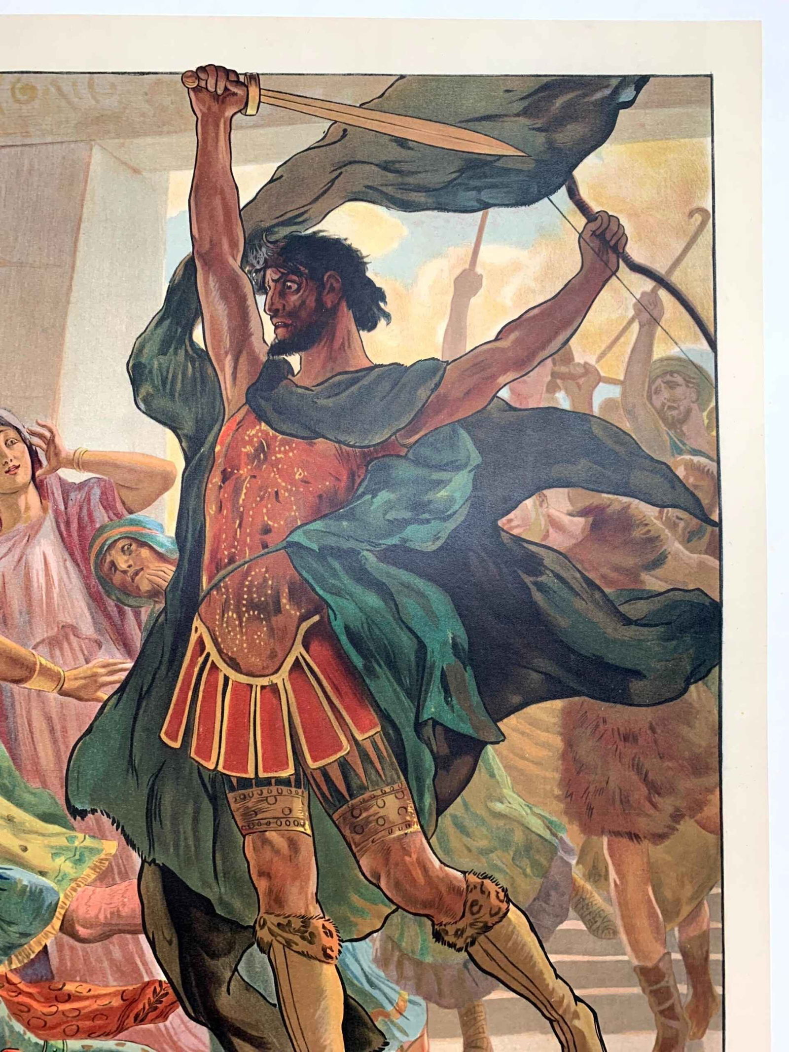 Penelope - Art by Rochegrosse (1894) 24x32.5 French Theatre Poster LB - 6