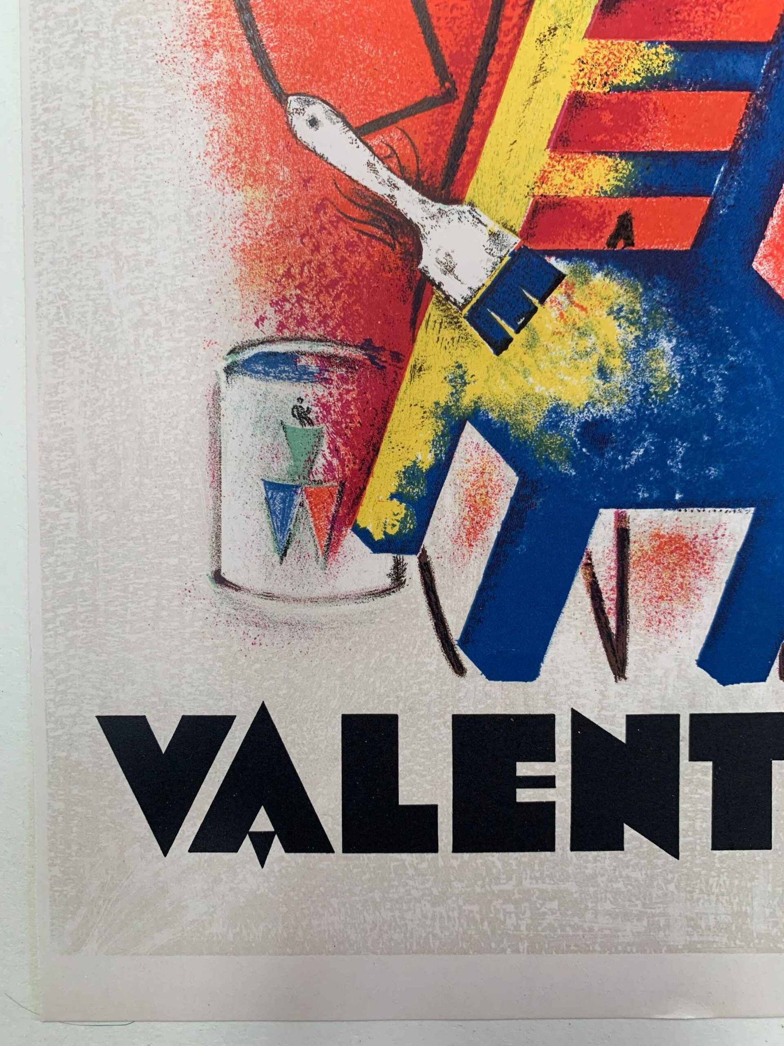 Valentine - Art Charles Loupot (1929) 9.125 x 12.25 French Advertising Poster - 4