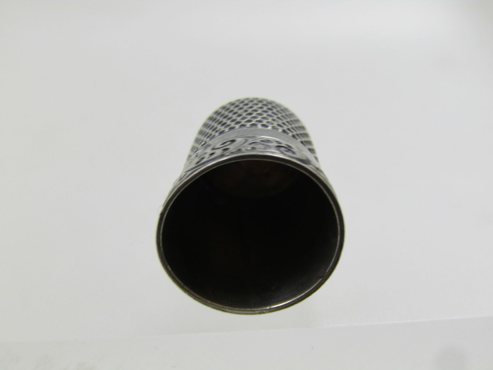 Vintage Sterling Thimble, SZ 8. Signed, 1930's-1950's - 5
