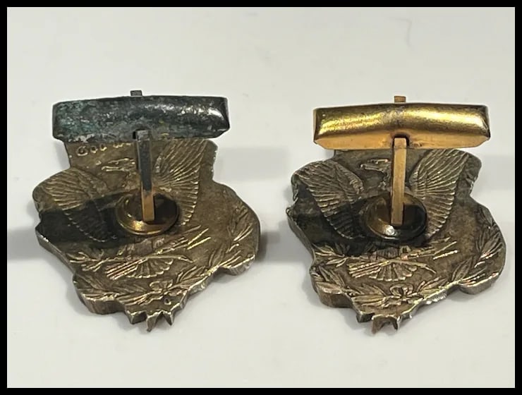 Estate Custom Made Morgan Silver Dollar Cuff Links - 5