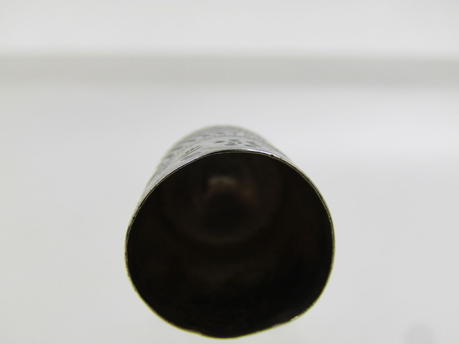 Vintage Sterling Thimble, Sz. 8, Signed, 1930's-1950's - 6