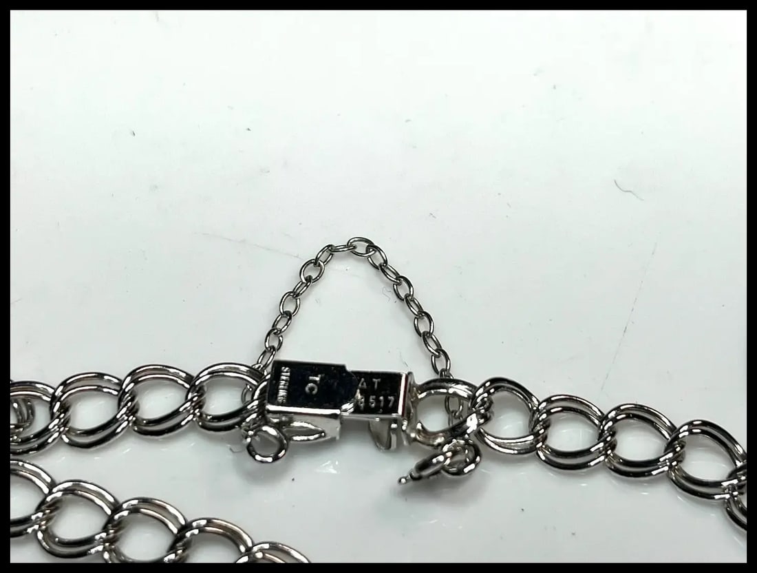 Vintage Sterling Silver Customize Charm Bracelet - 3