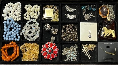 Vintage Estate Costume Jewelry Lot (1 of 1)
