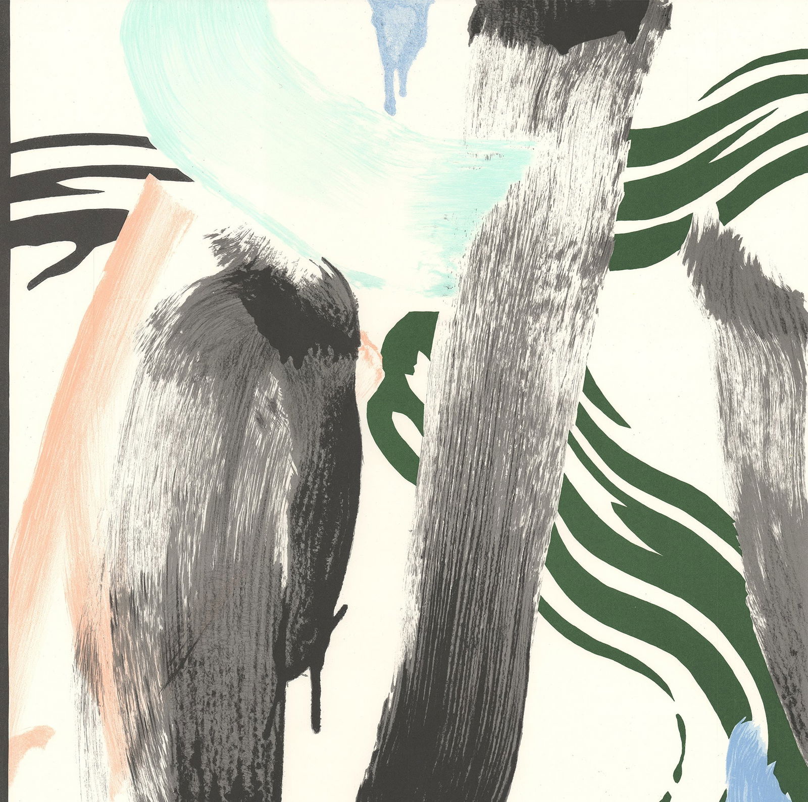 Roy Lichtenstein - Against Apartheid - 1983 Lithograph 33.5" x 23.5" - 3